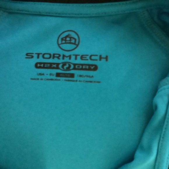 Stormtech H2X DRY, XL, blue with black collar and pinstripes - Picture 2 of 4